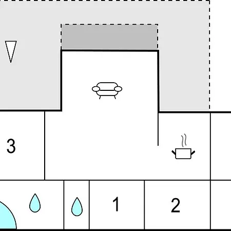 בית נופש Blomstervangen Ka Denm Oksbøl